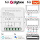 For Zigbee for Tuya LED Dimmer Switch Dimmable Builtin Switch 100240V Compatible with Voice and Remote Operation