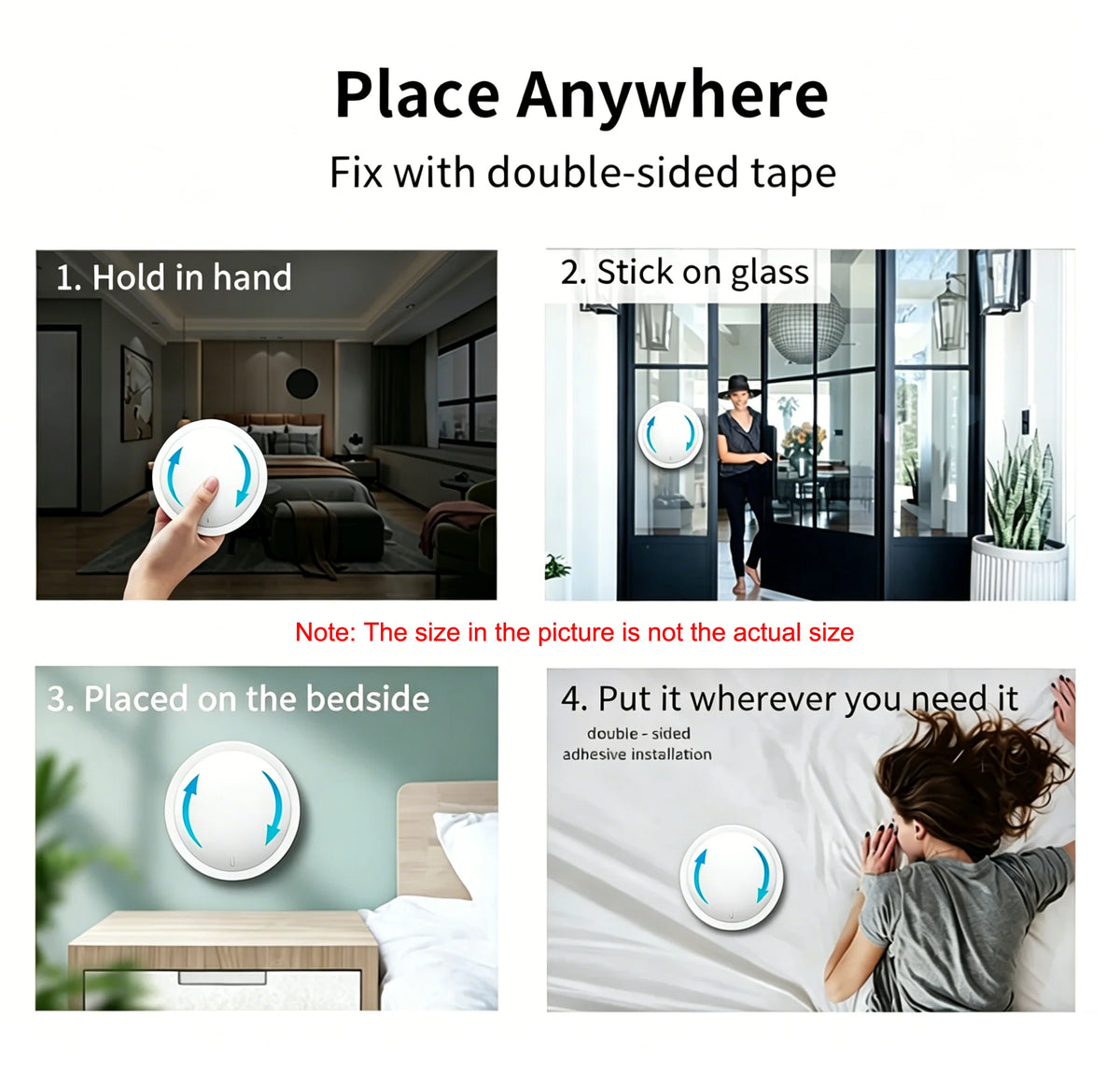 Tuya Zigbee Smart Knob Dimmer Scene Switch Wireless Rotary Controller Works Alexa Google Home Smart Life App