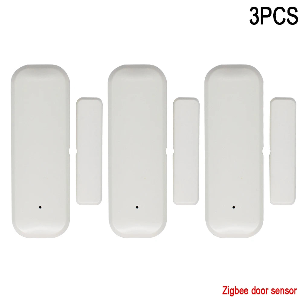 Zigbee 3.0 Smart Door Sensor Door Window Open Closed Detector Smart Home Security Alarm System Tuya Smart Life APP Control