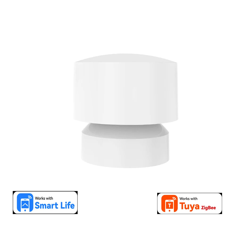 Zigbee or Wifi Smart Human Presence Sensor 24G Mmwave Radar 20Ft Motion/15Ft Static Detection for Tuya/Alexa/Google Home Voice