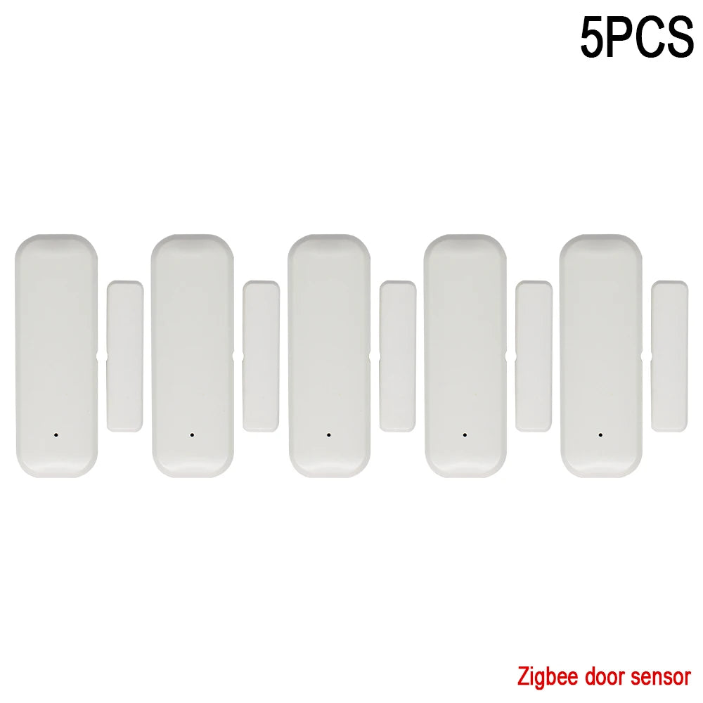 Zigbee 3.0 Smart Door Sensor Door Window Open Closed Detector Smart Home Security Alarm System Tuya Smart Life APP Control