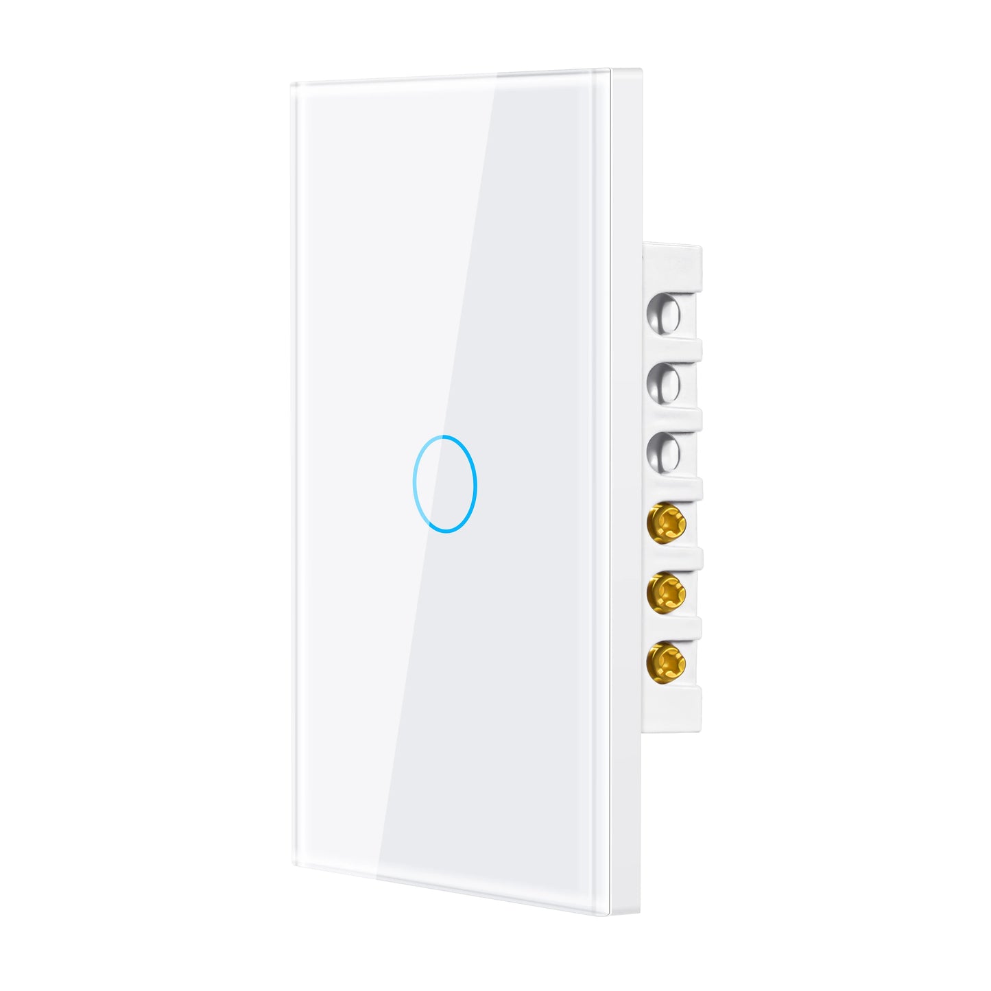 1 2 3 4 Gang Tuya Zigbee Smart Light 2-Way Control Touch Wall Switch With/No Neutral Wire Smart Life via Alexa Google Home Alice