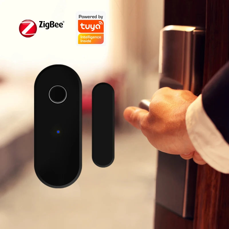 Enhance Your Home Security with the Zigbee Door & Window Sensor – Tuya Smart Life App Compatible for Remote Monitoring and Anti-Theft Protection