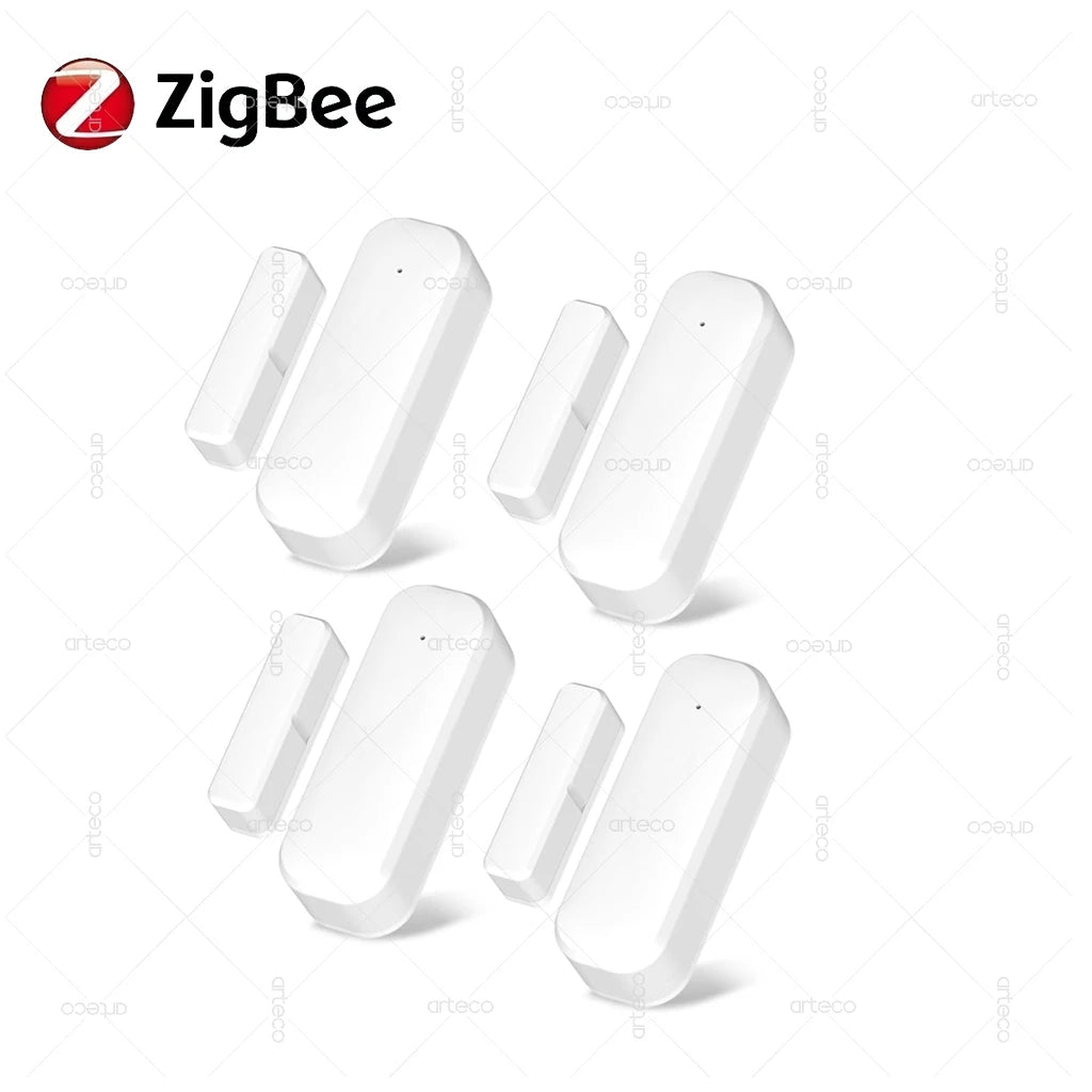 Zigbee Door Window Sensor Magnetic Contact Open Closed Detector Smart Home Alarm Security Works with TUYA Z2M Alexa Yandex Hub