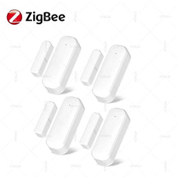 Zigbee Door Window Sensor Magnetic Contact Open Closed Detector Smart Home Alarm Security Works with TUYA Z2M Alexa Yandex Hub