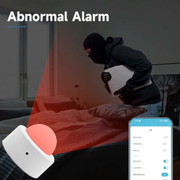 Tuya PIR Motion Sensor Zigbee Human Body Infrared Detector Smart Home Security Alarm Works with Alexa Google Assistant
