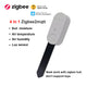 Zigbee 3.0 Smart Soil Tester Luminance Humidity Temperature Moisture Sensor for Garden Plant for Z2M Home Assistant Zigbee2Mqtt