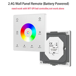 Tuya Zigbee SPI LED Controller Dimmer 5V 12V 24V WS2811 WS2812B SK6812 RGB/RGBW Addressable LED Light Tuya App for Alexa Google