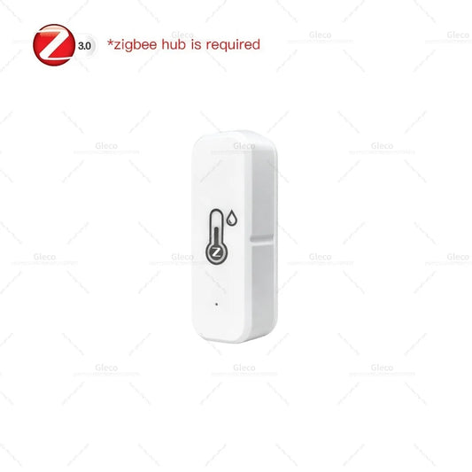 Tuya Zigbee 3.0 Temperature and Humidity Sensor Indoor Smart Home Mini Thermometer Hygrometer Remote Work with Z2M Smart Life
