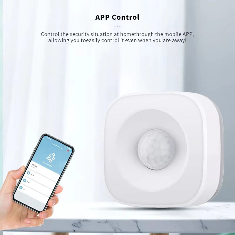 Tuya Zigbee/Wifi PIR Motion Sensor Wireless Infrared Detector Security Burglar Alarm Smart Life APP Control Compatible