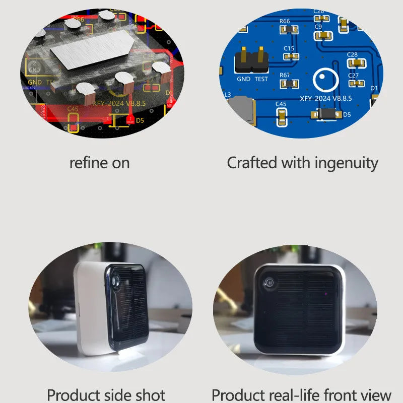 Tuya Zigbee Solar Light Sensor Waterproof IP65 Outdoor Brightness Detection Real Time Luminance Sensor Easy to Install