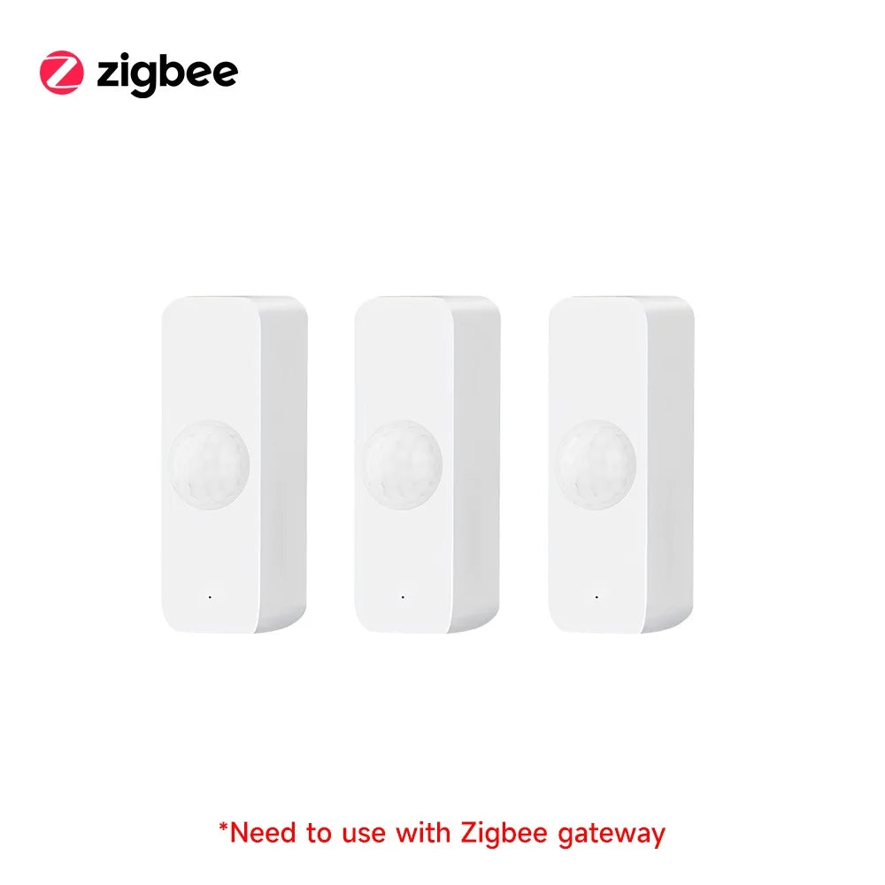 Tuya Wifi/Zigbee Smart PIR Sensor Human Body Infrared Motion Detector Home Security Scene Linkage via Alexa Google Home