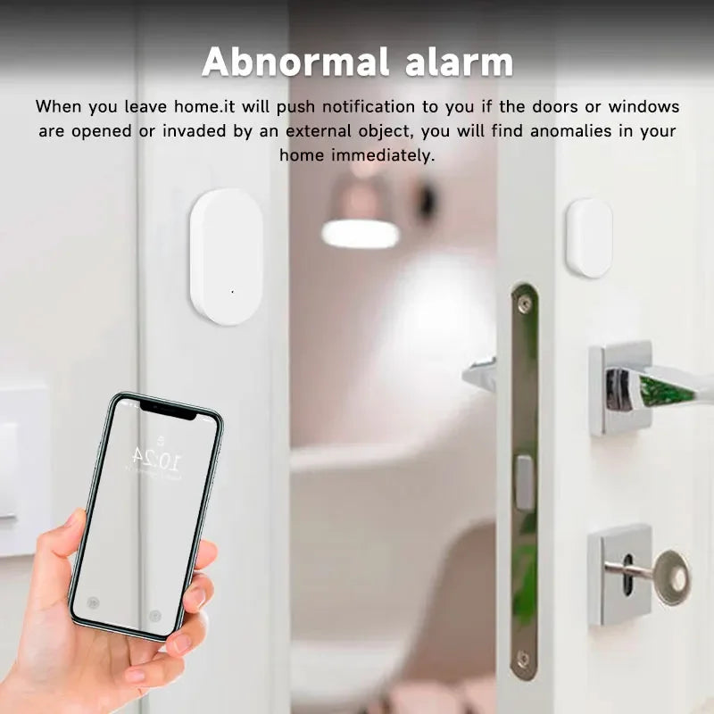 Tuya Zigbee Door Sensor Window Detectors Magnetic Sensor Smart Home Security Protection Remote Monitor from APP Z2MQTT Z2M