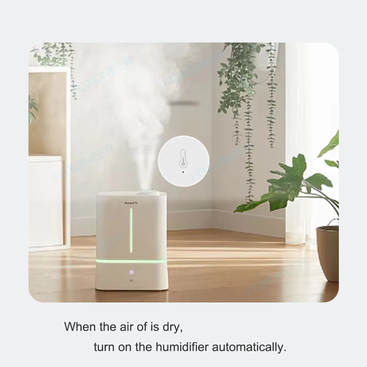 Revolutionize Your Home with the Tuya Zigbee Smart Temperature and Humidity Sensor – Effortless Monitoring with Alexa and Google Home Compatibility
