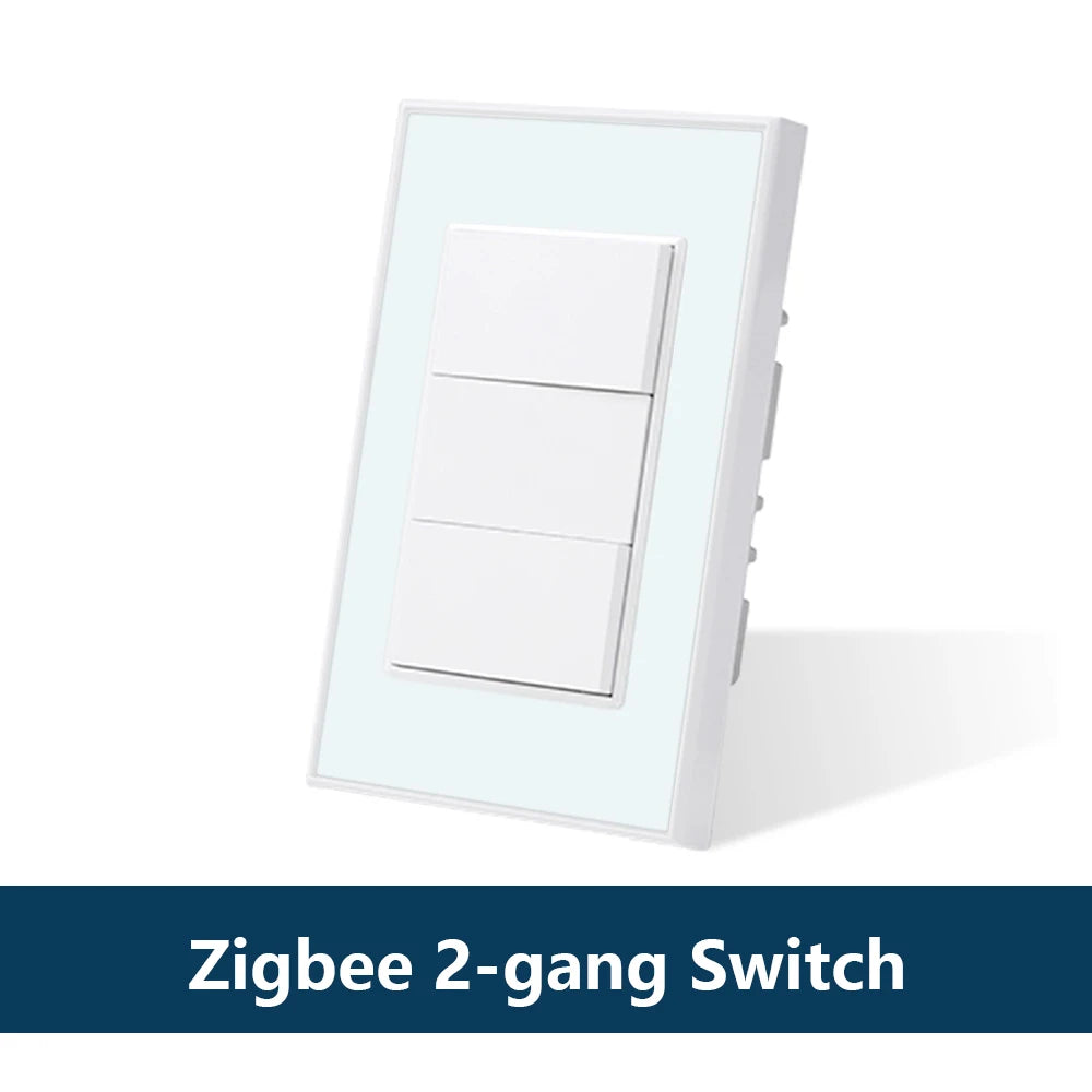 Zigbee Interrupter 1 2 3 4 6 Gangs Light Switch Brazilian Wall Switches Work with Tuya Smart Life Alexa Google Home