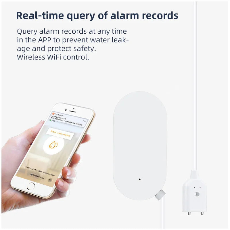 Wireless Water Level Sensor Graffiti Intelligent Zigbee Water Detector Tuya Smart Linkage Overflow Alarm Leakage Detection
