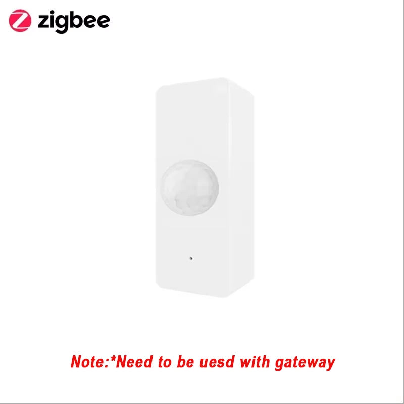 Tuya Zigbee PIR Motion Sensor Human Body Infrared Detector Smart Home Automation Realtime Alarm Smart Life APP Alexa Google Home