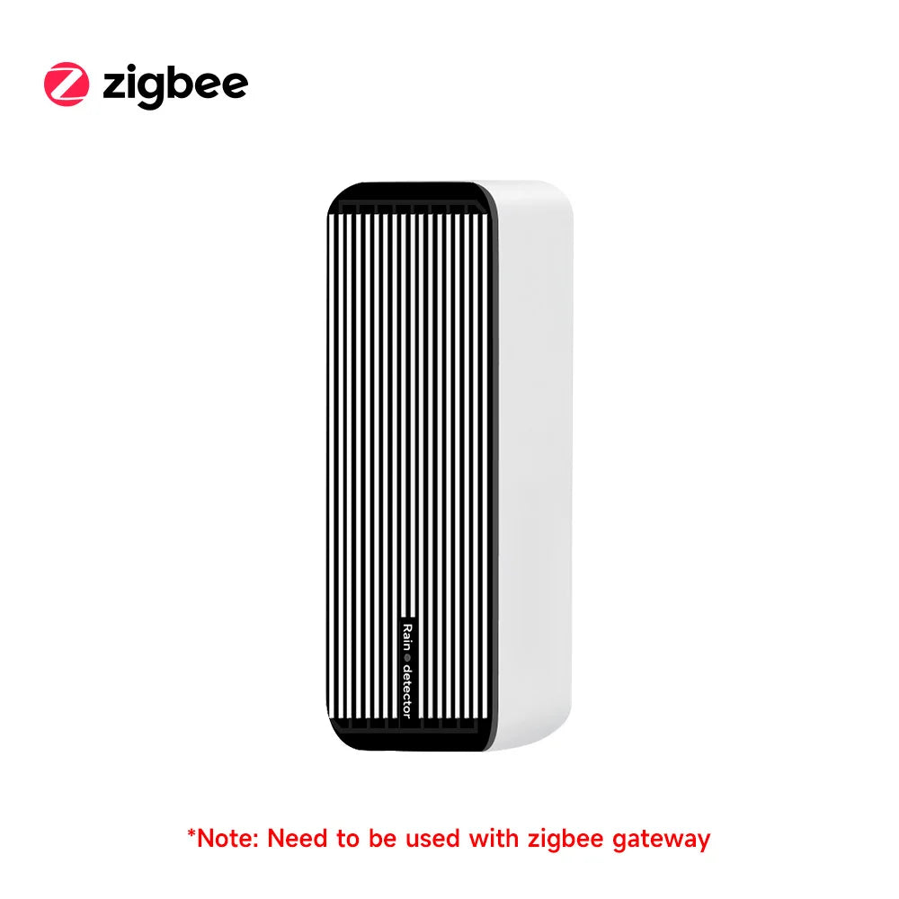 Rain Sensor Alert Wifi Zigbee for Tuya Google Assistant Amazon Alexa Smartlife Real-Time Data Collection Detection of Rainfall