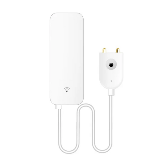 B50B-Tuya Zigbee Smart Water Leak Sensor Water Overflow Level Detector Security Alarm System Flood Leakage Sensor