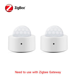 Tuya PIR Motion Sensor Zigbee Human Body Infrared Detector Smart Home Security Alarm Works with Alexa Google Assistant