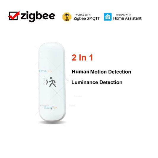 Zigbee Human Motion Sensor Radar Mmwave Temperature and Humidity Sensor Security Burglar Works with Home Assistant Zigbee2Mqtt