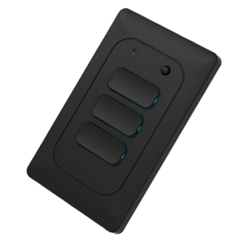 Abjf-Zigbee Push Button Interruptor Light Switch Tuya Smart Life 3 Gang No Neutral Wifi US Wall