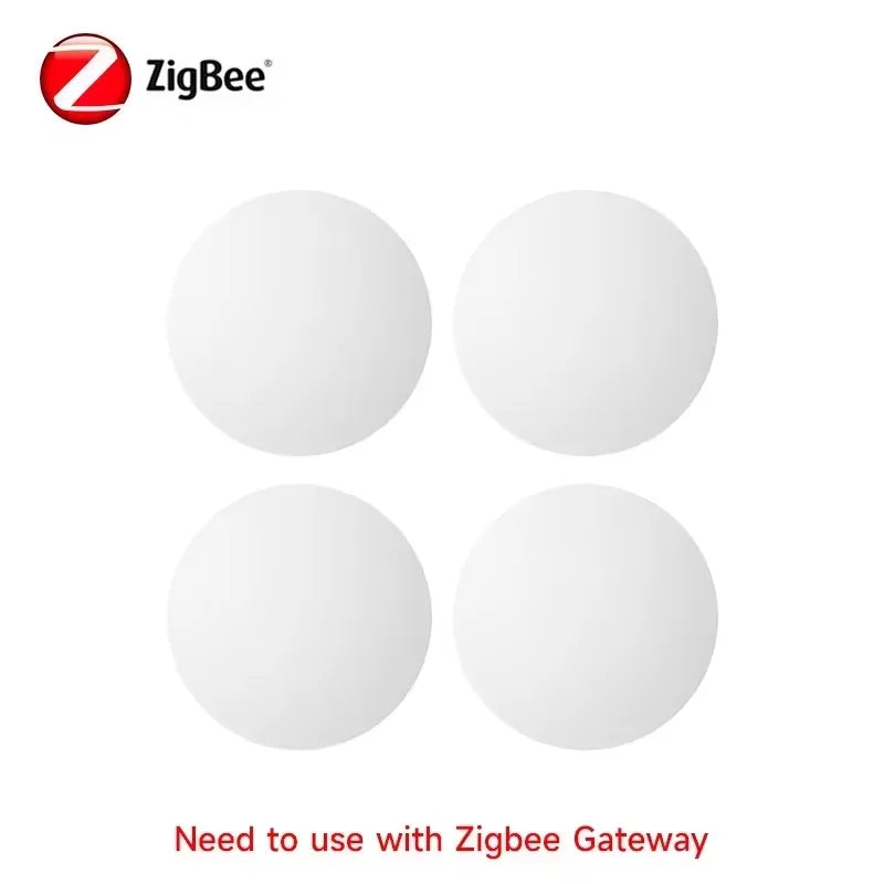 Zigbee 3.0 Smart Scene Button CR2032 Battery Tuya Smart Life APP Alexa Google Home Wireless Remote Controller