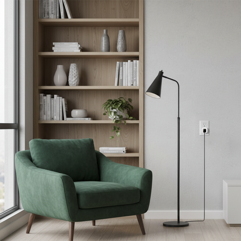 Make your appliances smarter and your energy bills smaller with the Ezlo Z-Wave Smart Plug