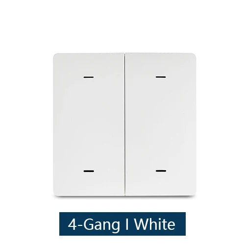 Tuya Zigbee Wireless Scene Switch 1 2 3 4 Gangs Wall Remote Push Button on off Smart Life Control Smart Home Device