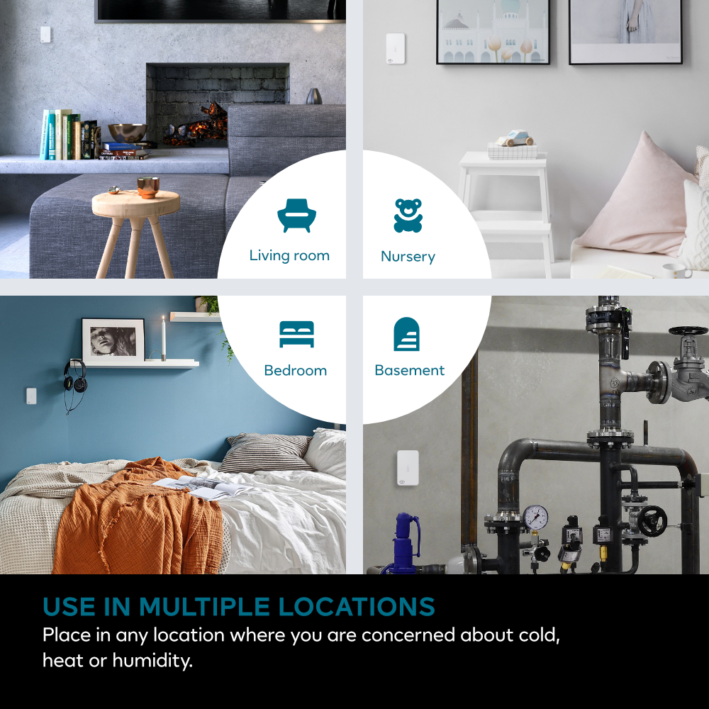 Centralite 3-Series Temperature & Humidity Sensor 3310-C