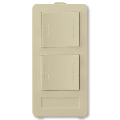 X10 PRO 2-Button Keypad (2-Address), Ivory