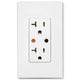 X10 Duplex Wall Receptacle (Both Outlets Controlled), White