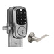 Yale Touchscreen Deadbolt Assure Lock® Interconnect with Z-Wave Plus and Norwood Lever, Right-Handed, Satin Nickel