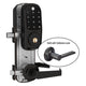 Yale Z-Wave Assure Interconnected Lockset with Touchscreen Deadbolt, Valdosta Lever, Left Handed, Oil-Rubbed Bronze