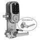 Yale Z-Wave Assure Interconnected Lockset with Touchscreen Deadbolt, Valdosta Lever, Left Handed, Satin Nickel