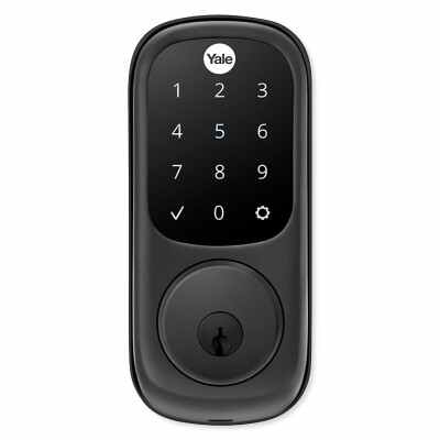 Yale Zigbee Touchscreen Deadbolt Assure Lock, Lifetime Brass