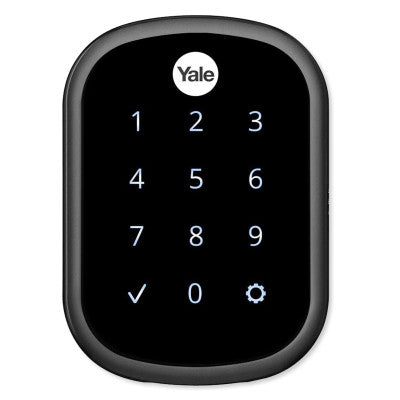 Yale Zigbee Assure SL Key Free Touchscreen Deadbolt, Lifetime Brass