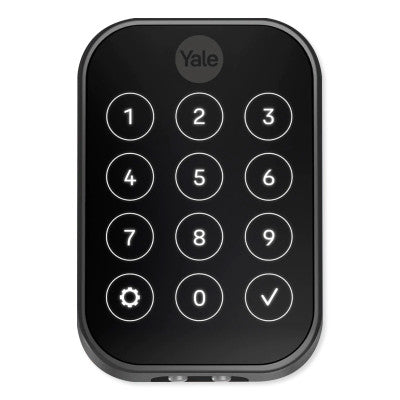 Yale Assure Lock 2 Key-Free Keypad with Bluetooth, Black Suede