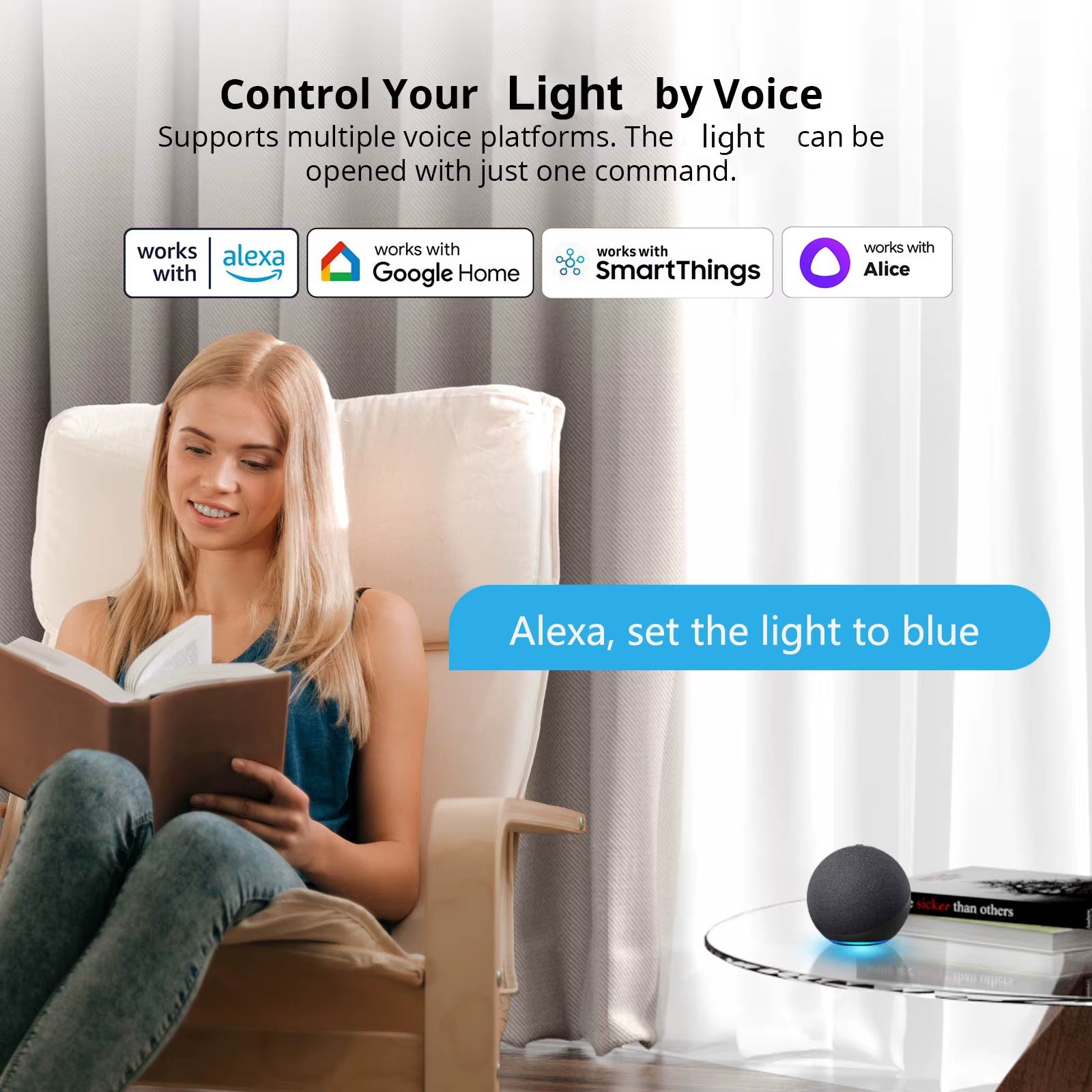 Ewelink Wifi/Zigbee E27 Led Light Bulb RGB CW WW Smart Lamp Works with Alexa, Google Home, Alice, Smartthings