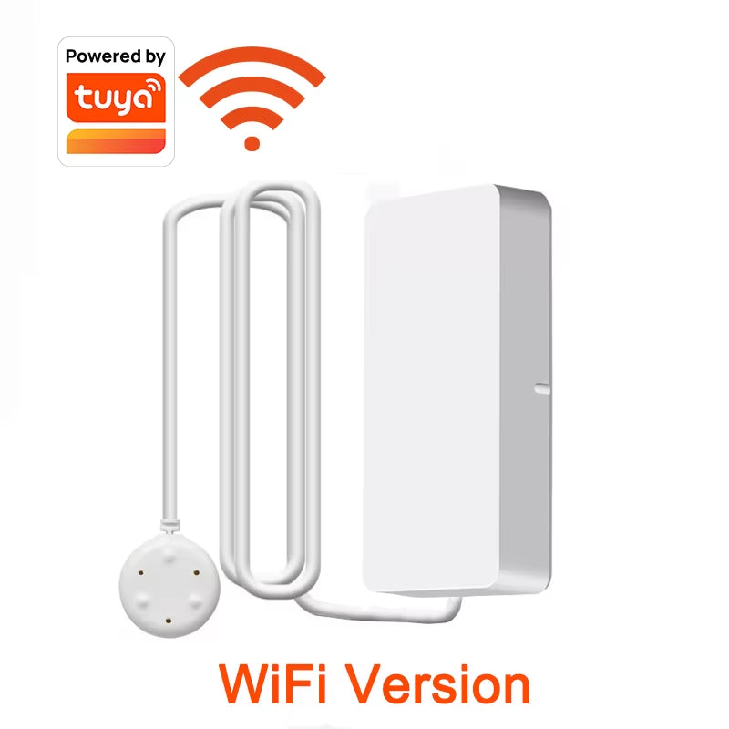 Tuya Smart WIFI /Zigbee Water Leak Sensor Detector Flood Alert Overflow Security Alarm System Water Leakage Alarm Smart Life App