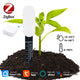 Smart Zigbee Soil Tester Humidity Sensor Tuya APP Real-Time Monitoring Plant Monitor Detector Garden Thermo Hygrometer