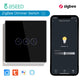 Zigbee Dimmer Switches Tuya APP Control Smart LED Dimmable Series Glass Google Alexa Smart Dimmer Touch Switches Black