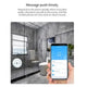 B50B-Zigbee TUYA Smart Water Leak Detector Flood Sensor Remote Monitoring via Tuya Zigbee Gateway Water Tank Full Alarm