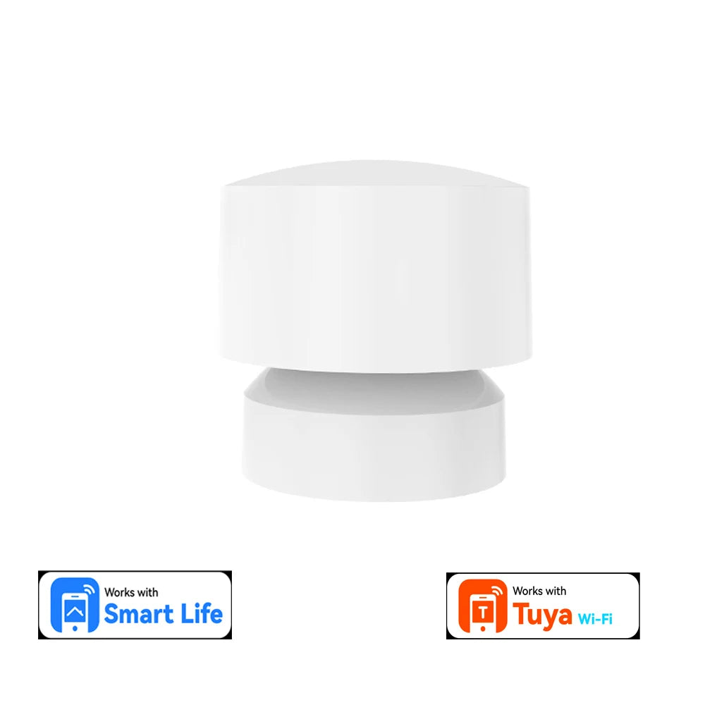 Zigbee or Wifi Smart Human Presence Sensor 24G Mmwave Radar 20Ft Motion/15Ft Static Detection for Tuya/Alexa/Google Home Voice