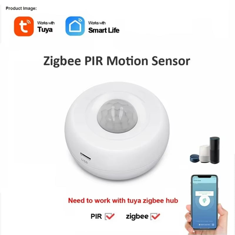 B29C-Smart Infrared Monitoring Tuya Zigbee PIR Infrared Detector PIR Infrared Detector
