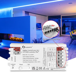 Zigbee CCT & Dimmer LED Strip Controller GL-C-203P