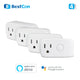 BroadLink BestCon SP4mini US 4PCS Wifi Smart Mini Plug Wi-Fi/3G/4G FastCon 15A Remote Control Timers via Alexa Voice Control