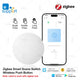 Ewelink Zigbee Smart Push Button Wireless Scene Switch Remote Control Automation Scenario Switch Can Works With Zigbee2mqtt ZHA