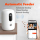 Automatic Feeder Smart Snack High-tech Dispenser & HD Camera WiFi Control Feeder 7L Capacity 1080p 2 Way Audio & Night Vision