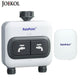 WiFi Garden 2 Zone Water Timer Smart Solenoid Valve Wireless Phone Remoter Controller Automatic Irrigation Watering Timer